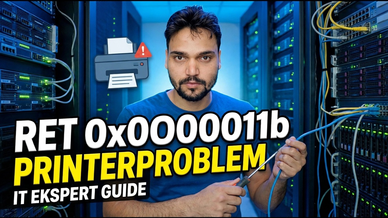 Ret 0x0000011b printerfejl på Windows 10 og 11 – Hurtig og nem fejlfinding