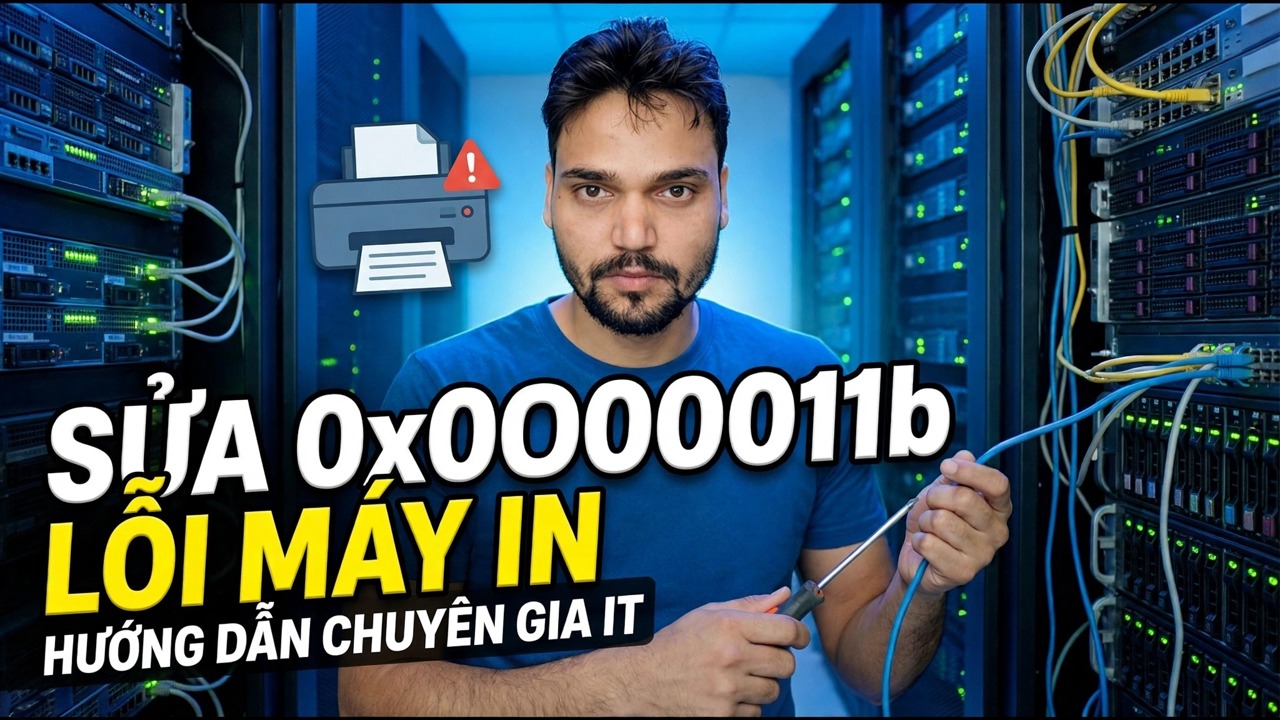 Sửa lỗi máy in 0x0000011b trên Windows 10 & 11 – Khắc phục sự cố nhanh chóng và dễ dàng