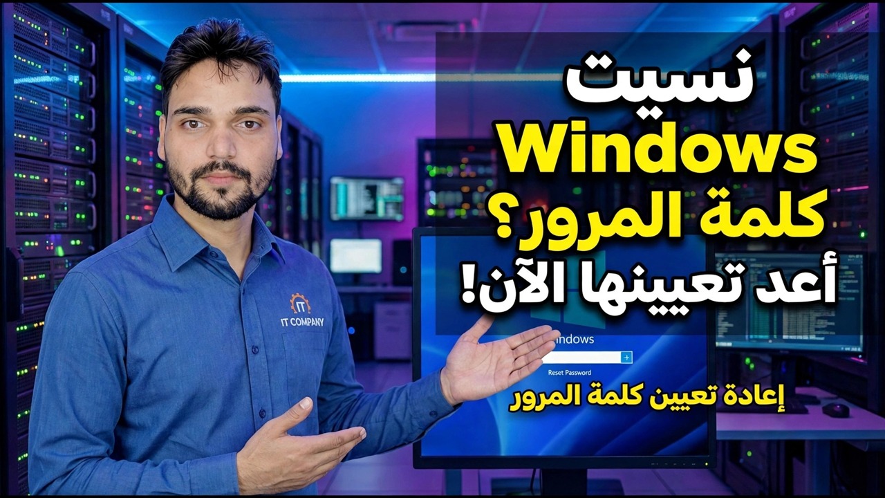 إعادة تعيين كلمة مرور Windows المنسية