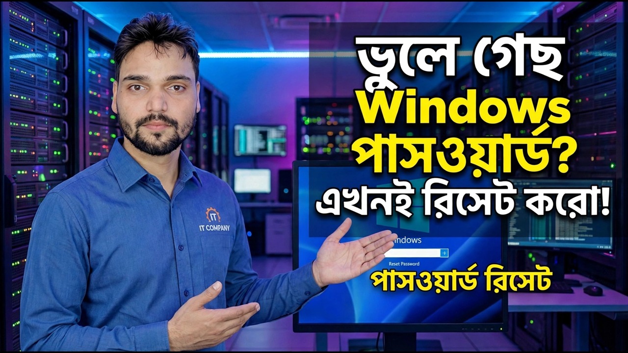 ভুলে যাওয়া উইন্ডোজ পাসওয়ার্ড রিসেট করুন