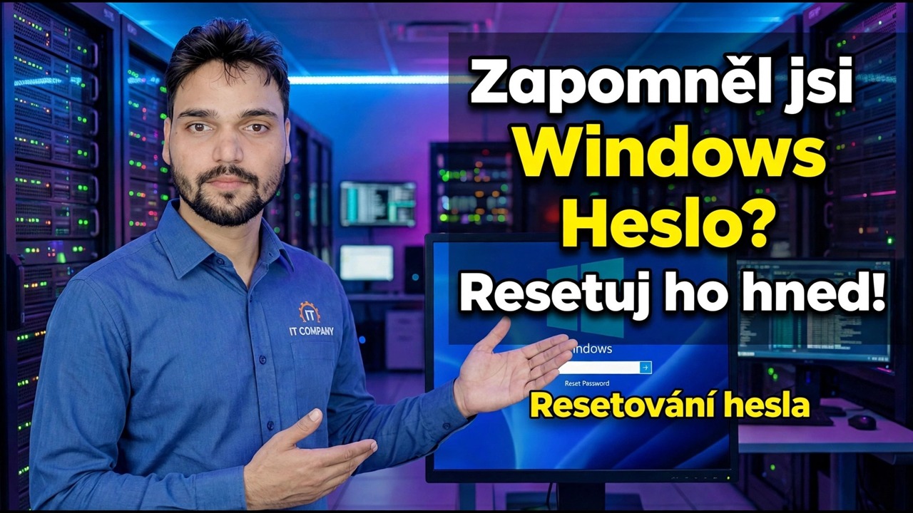Obnovit zapomenuté heslo systému Windows