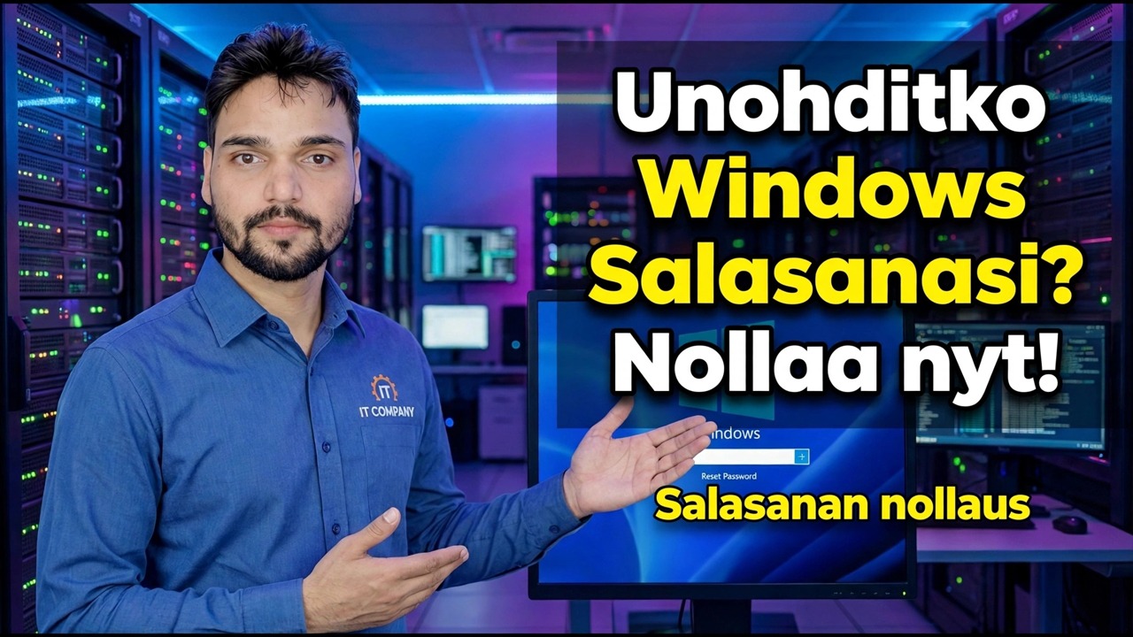 Palauta unohtunut Windows-salasana