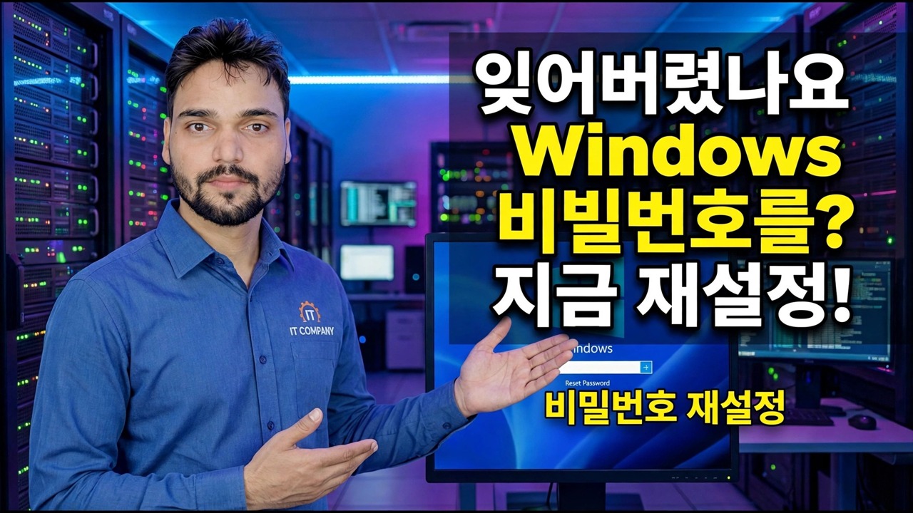 잊어버린 Windows 비밀번호 재설정
