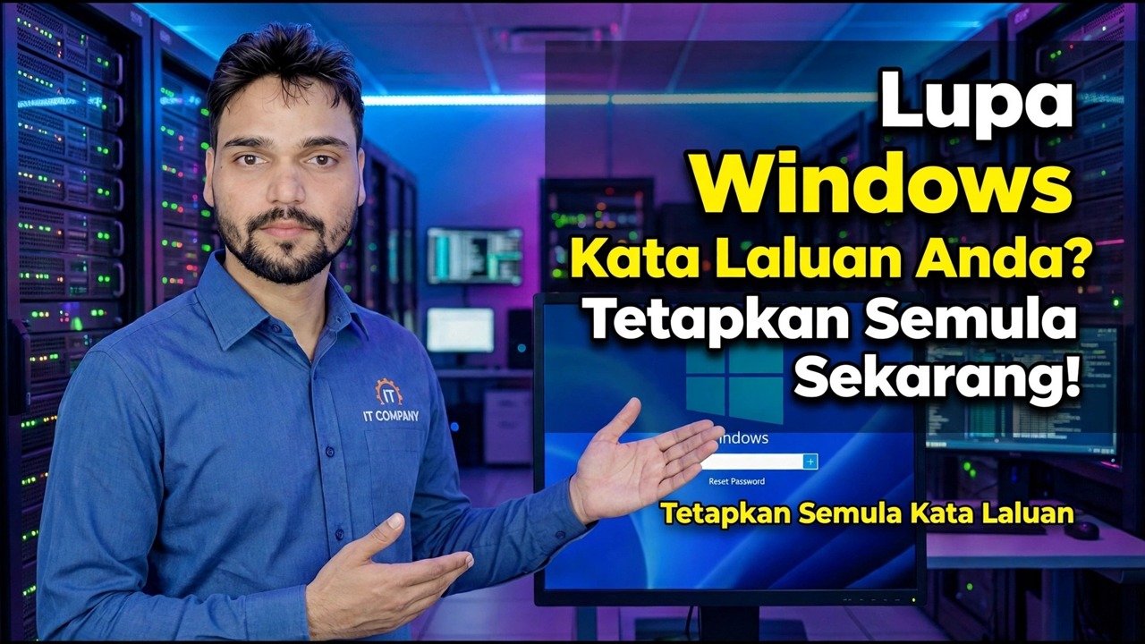 Tetapkan Semula Kata Laluan Windows Terlupa