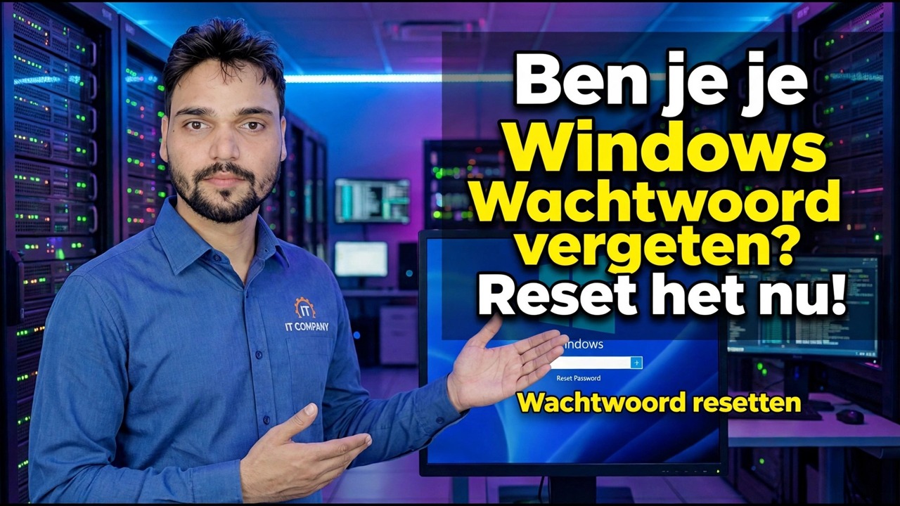 Vergeten Windows-wachtwoord opnieuw instellen
