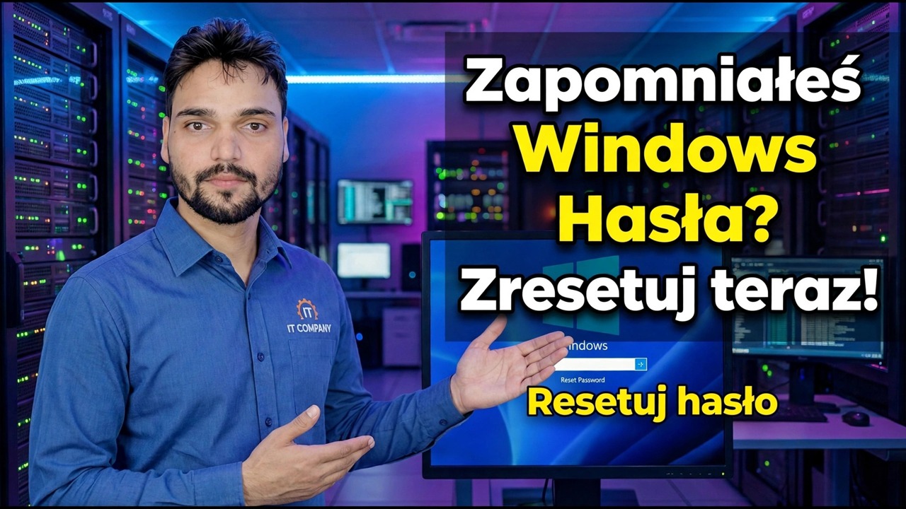 Zresetuj zapomniane hasło systemu Windows