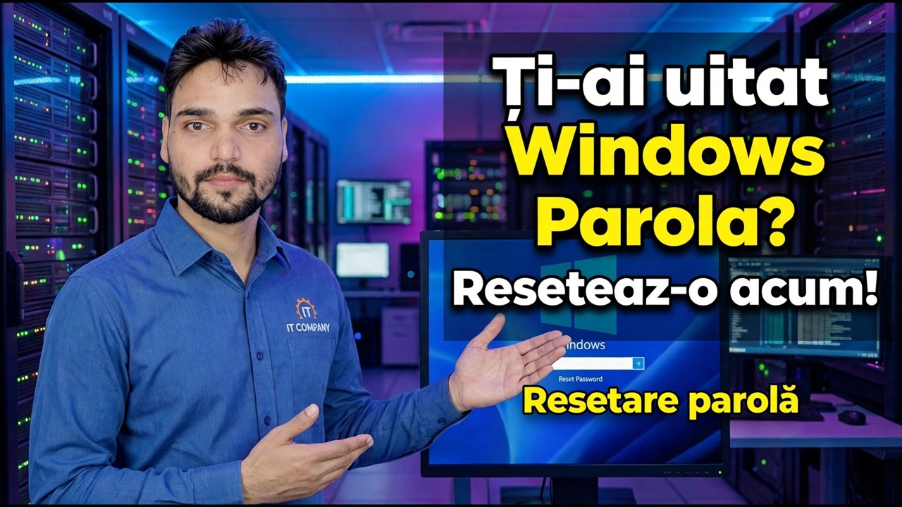 Resetați parola Windows uitată