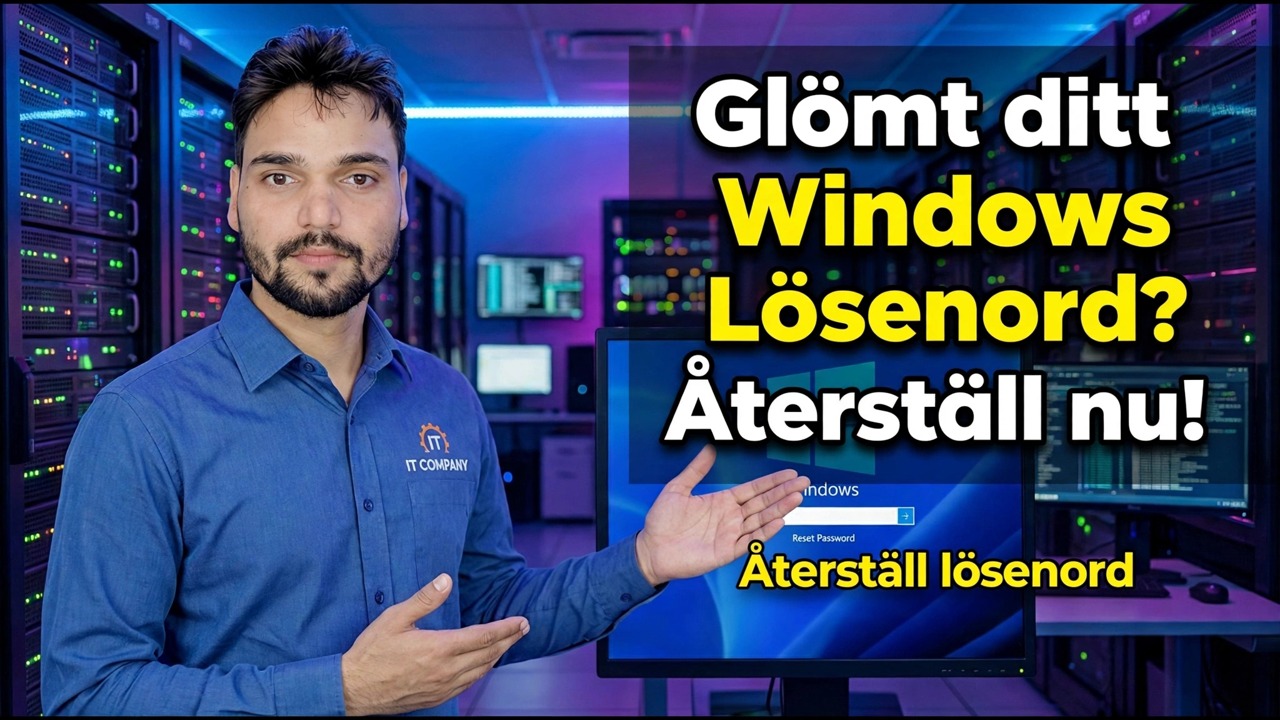 Återställ glömt Windows-lösenord