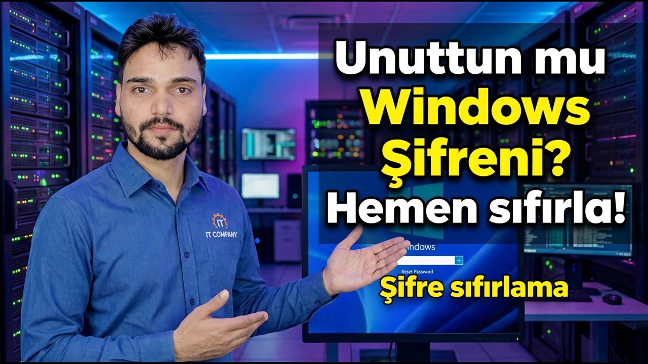 Unutulan Windows Parolasını Sıfırla