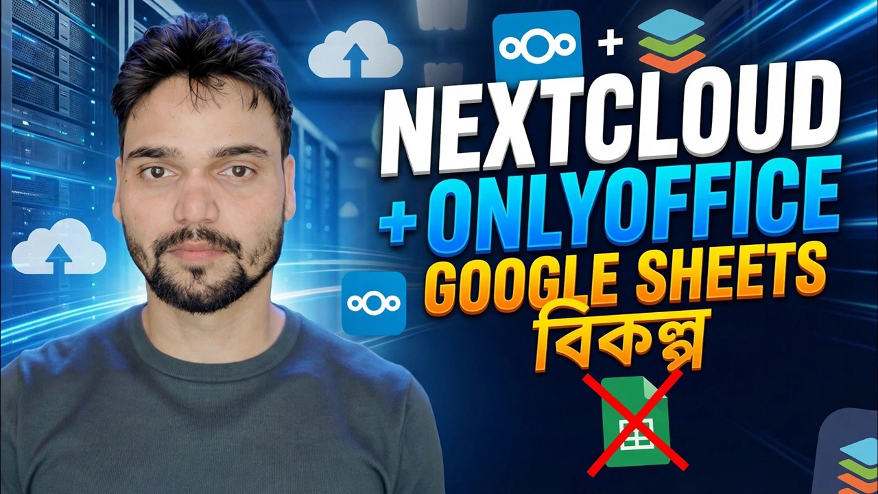 OnlyOffice সার্ভারের সাথে Nextcloud সেটআপ করুন 🔥 সম্পূর্ণ ইন্টিগ্রেশন গাইড