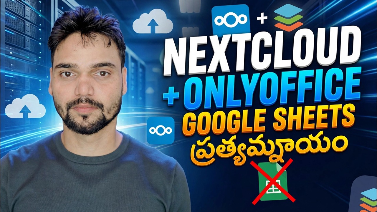 ఓన్లీ ఆఫీస్ సర్వర్‌తో Nextcloudని సెటప్ చేయండి 🔥 పూర్తి ఇంటిగ్రేషన్ గైడ్