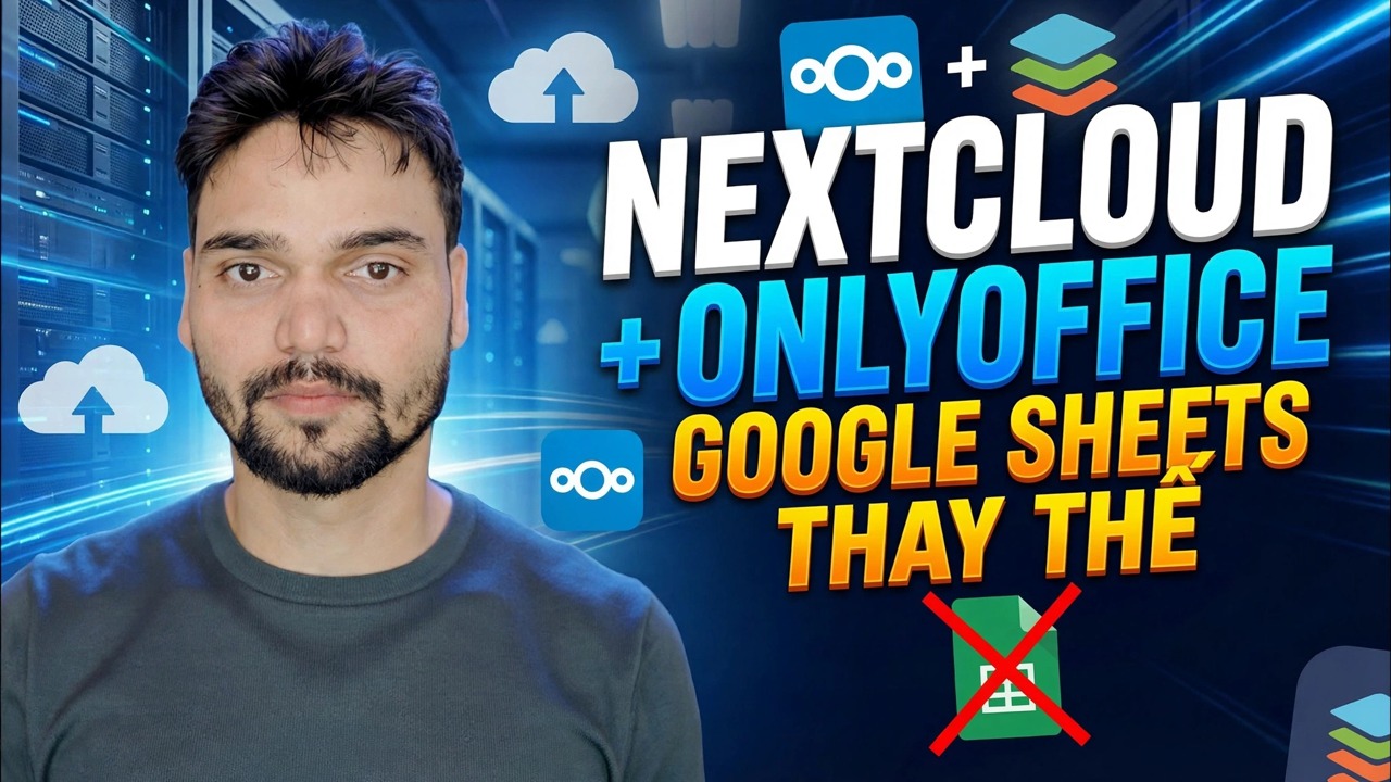 Thiết lập Nextcloud với OnlyOffice Server 🔥 Hướng dẫn tích hợp đầy đủ