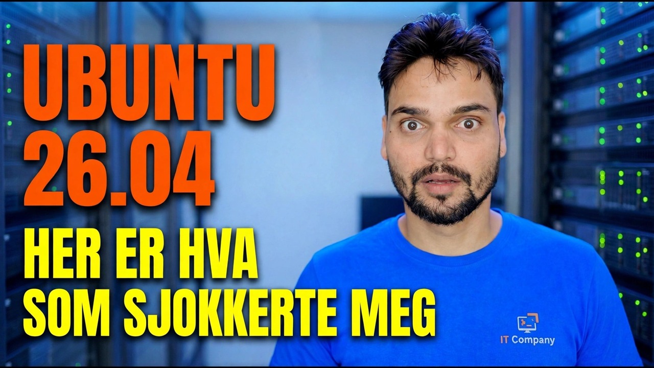 Første titt på Ubuntu 26.04 og her er det som sjokkerte meg