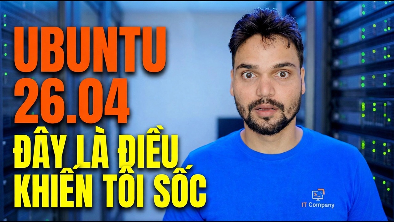 Đầu tiên hãy nhìn vào Ubuntu 26.04 và đây là điều khiến tôi sốc