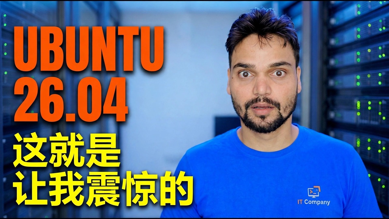 第一次看到 Ubuntu 26.04，这让我震惊