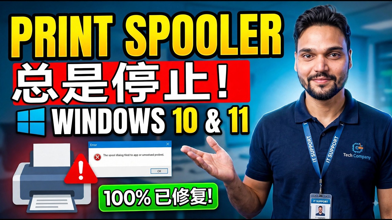 Print Spooler Stops Constantly on Windows 10/11? 😳