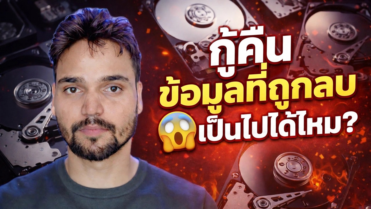 กู้คืนข้อมูลที่ถูกลบ Ho Sakta Hai? 😉 ทดสอบจริงหลังฟอร์แมต!