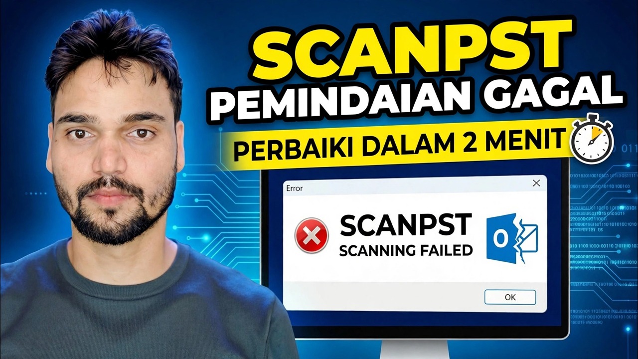 Perbaiki Kesalahan Perbaikan ScanPST