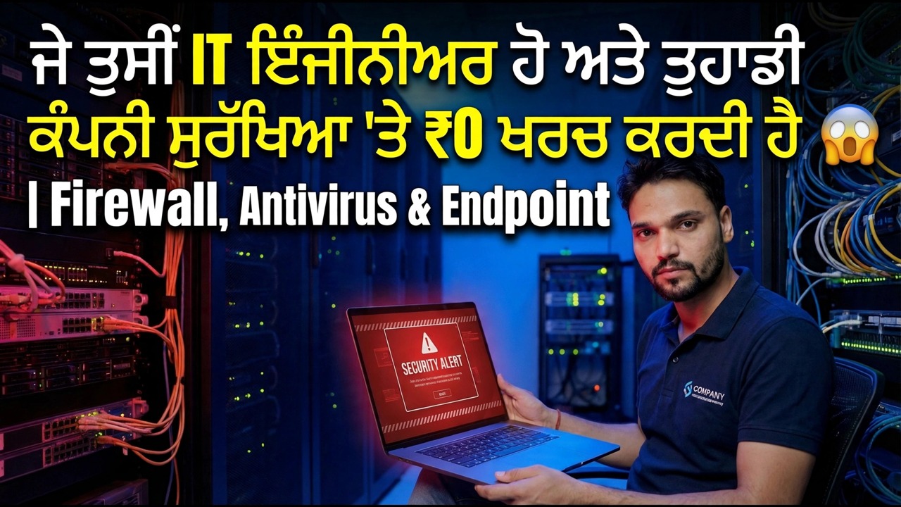 ਆਈਟੀ ਸੁਰੱਖਿਆ ਜ਼ਰੂਰੀ