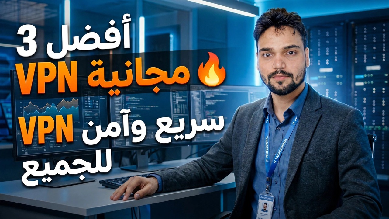 أفضل شبكات VPN المجانية لعام 2026 😳 سريعة وغير محدودة