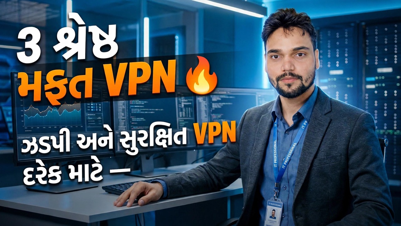 2026 માં શ્રેષ્ઠ મફત VPN 😳 ઝડપી અને અમર્યાદિત
