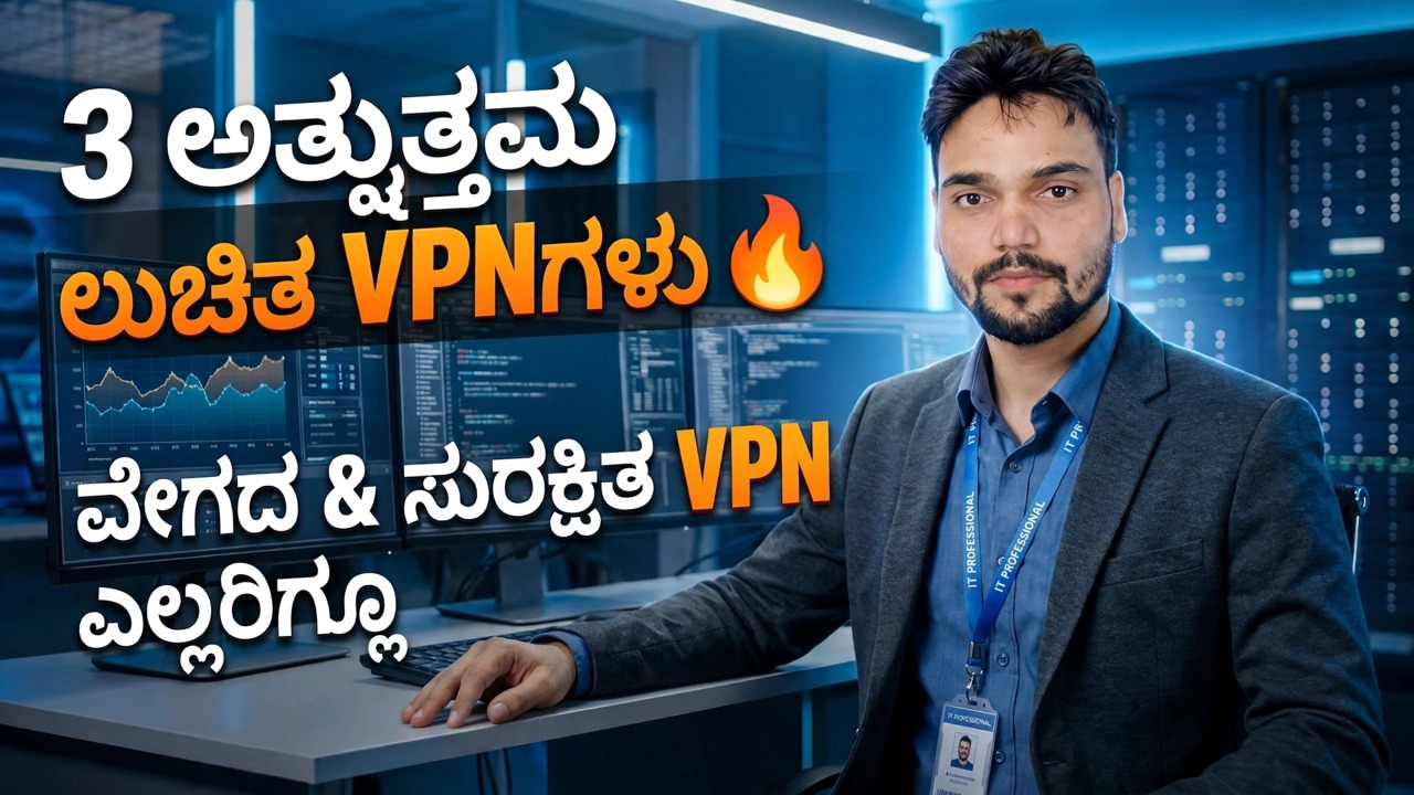 2026 ರಲ್ಲಿ ಅತ್ಯುತ್ತಮ ಉಚಿತ VPN ಗಳು 😳 ವೇಗ ಮತ್ತು ಅನಿಯಮಿತ
