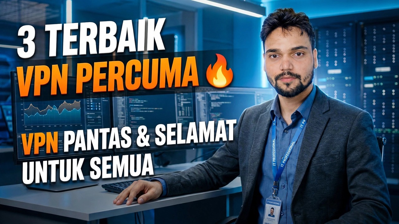 VPN Percuma Terbaik pada 2026 😳 Pantas & Tanpa Had