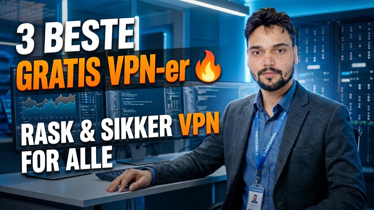 Beste gratis VPN-er i 2026 😳 Rask og ubegrenset