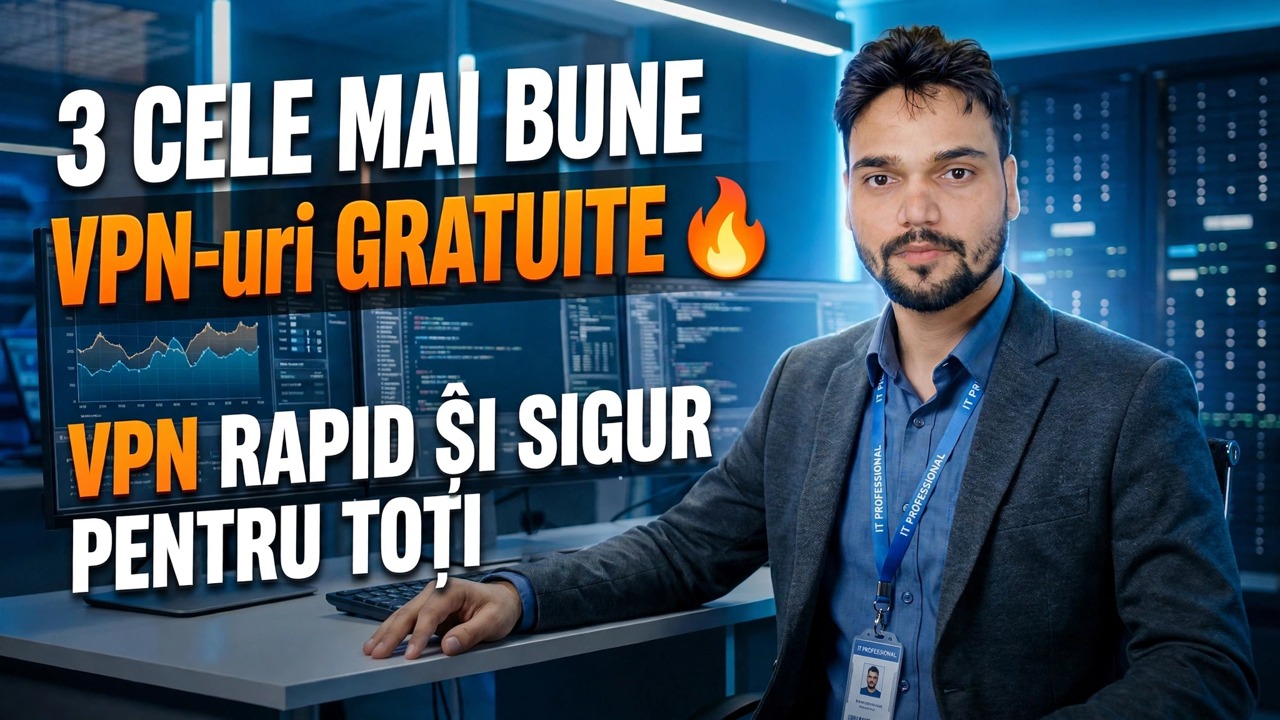 Cele mai bune VPN-uri gratuite din 2026 😳 Rapide și nelimitate