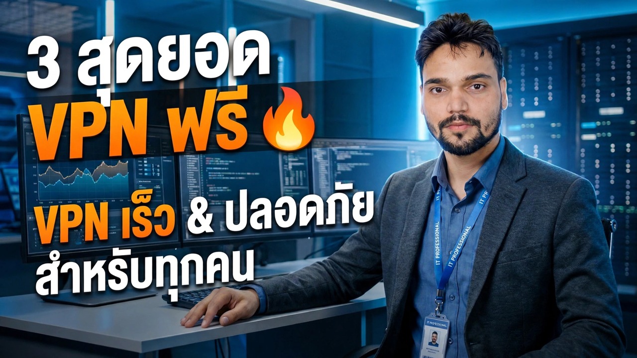 VPN ฟรีที่ดีที่สุดในปี 2026 😉 รวดเร็ว & ไม่จำกัด