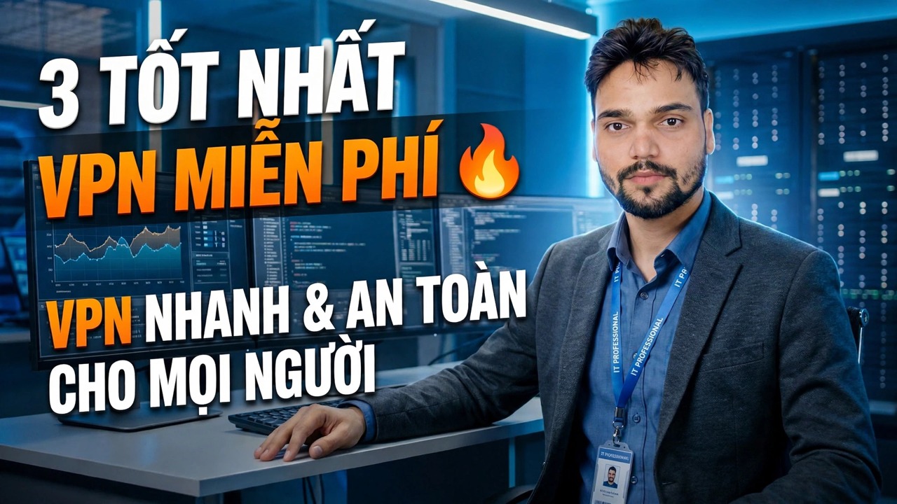 VPN miễn phí tốt nhất năm 2026 😳 Nhanh và không giới hạn