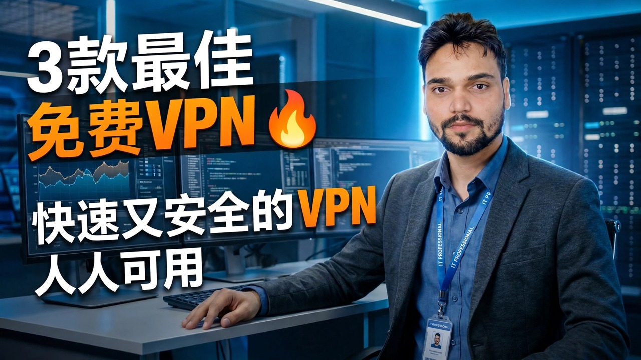 2026 年最佳免费 VPN 😳 快速且无限制