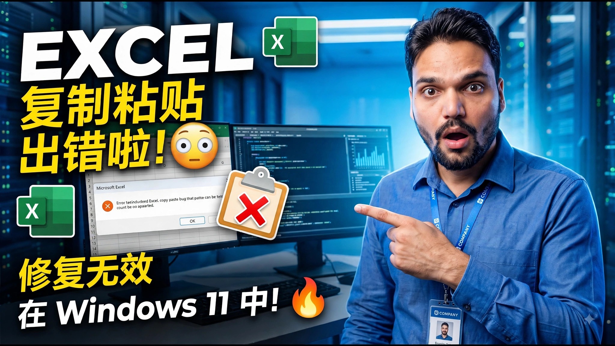 Excel Copy-Paste Bug: Windows 11 Fix (IT Support)