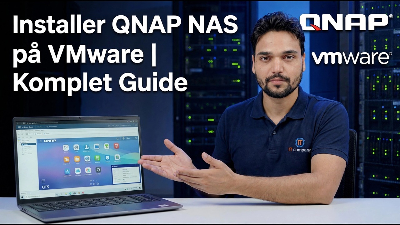 Installer QNAP NAS på VMware