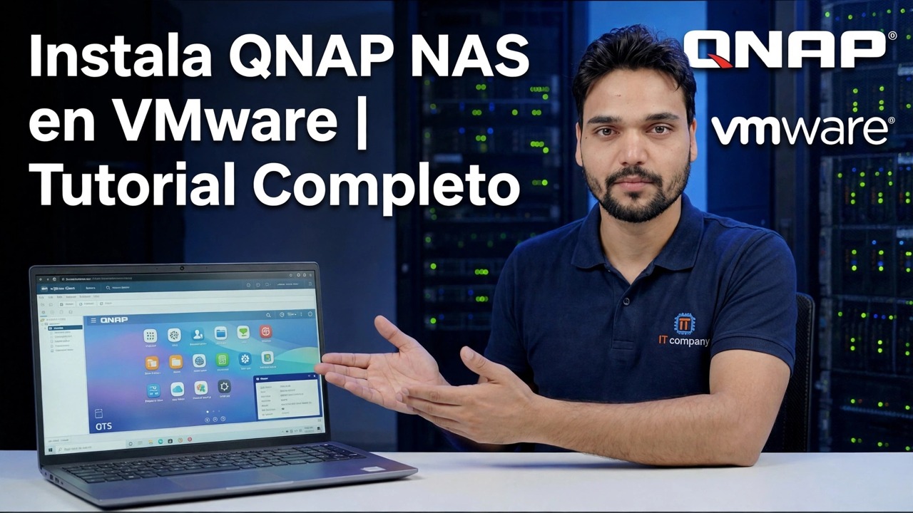 Instale el NAS de QNAP en VMware