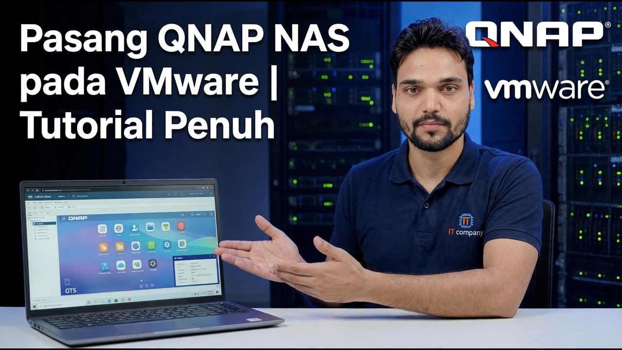 Pasang QNAP NAS pada VMware