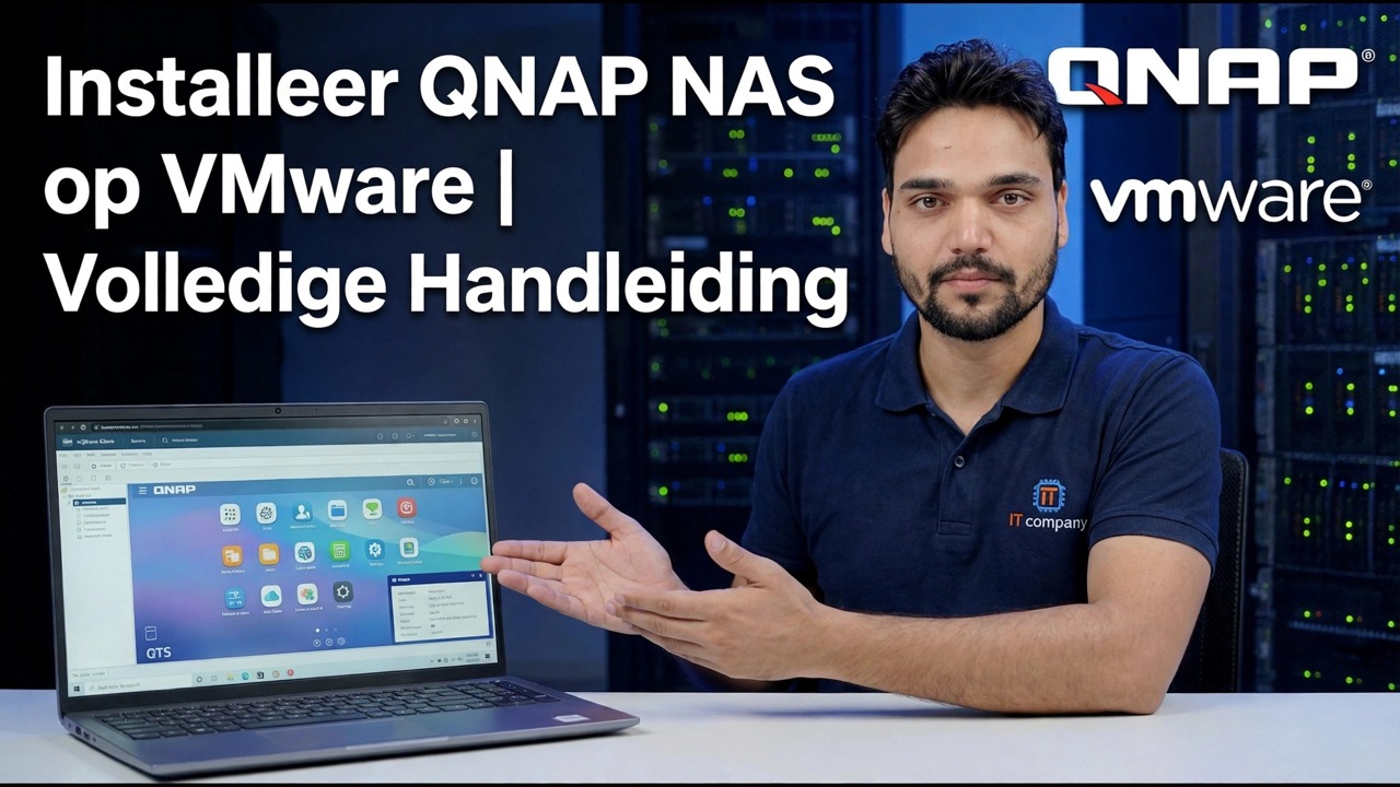 Installeer QNAP NAS op VMware