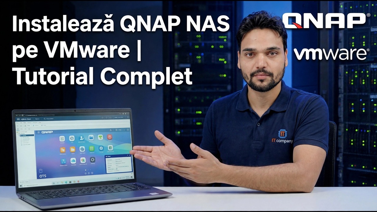 Instalați QNAP NAS pe VMware
