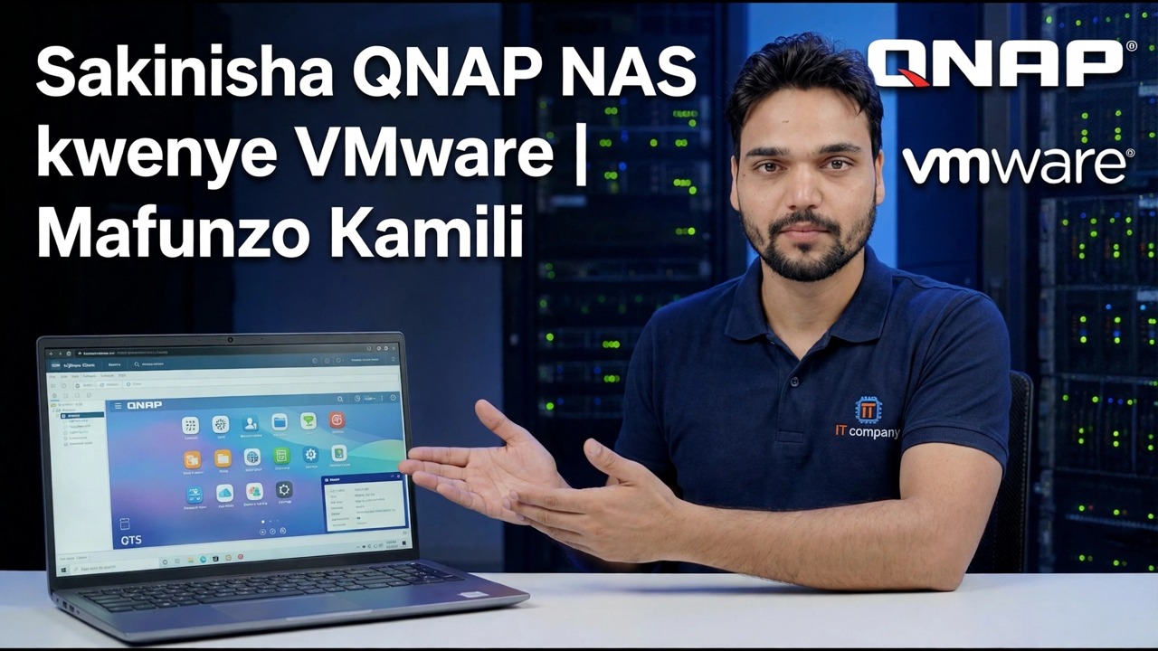 Sakinisha QNAP NAS kwenye VMware