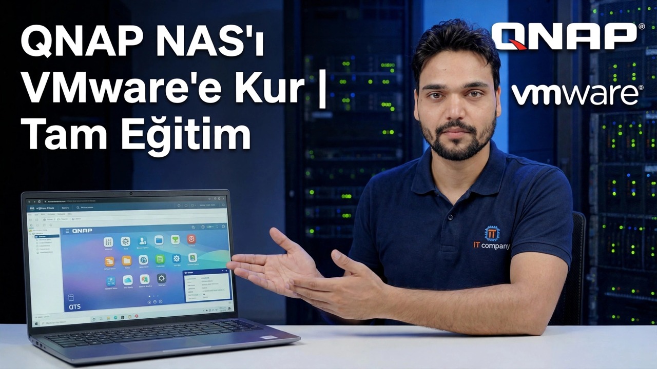 QNAP NAS'ı VMware'e yükleyin
