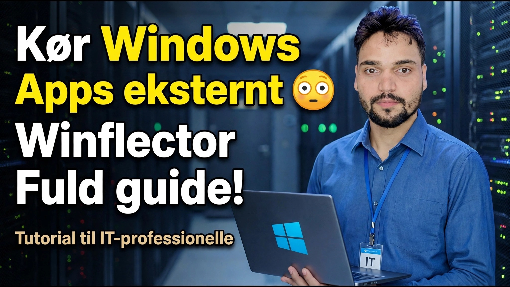 Winflector Setup Guide 😳 Installer og udgiv apps nemt!