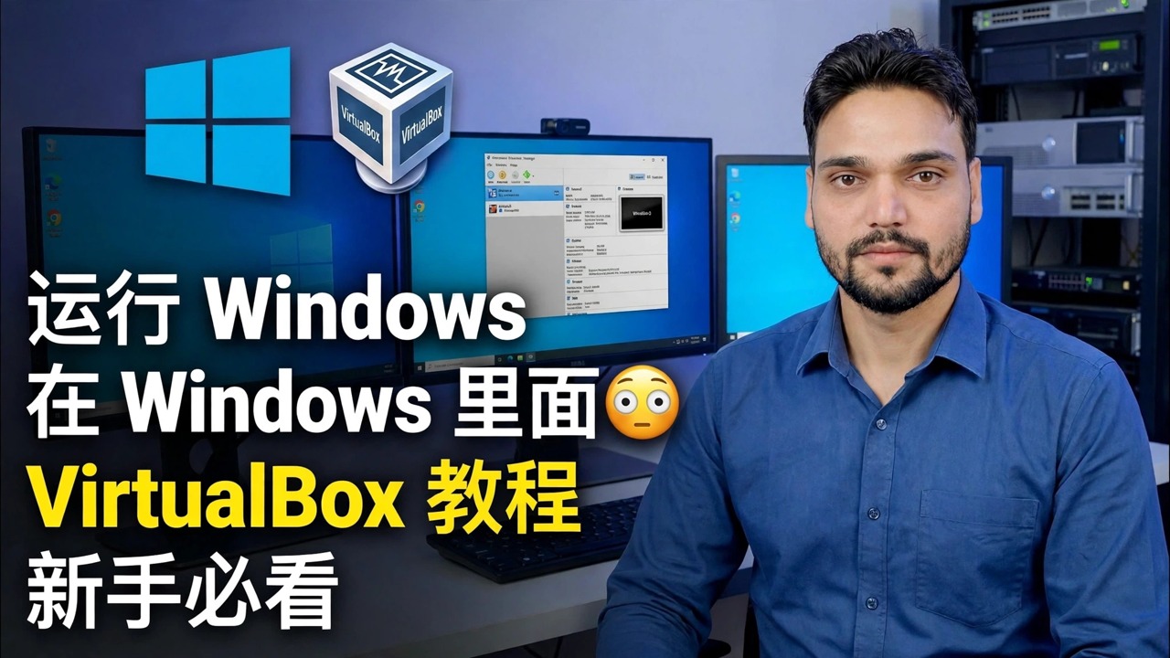 VirtualBox Complete Tutorial 🔥 Download, Install &amp; Windows Setup