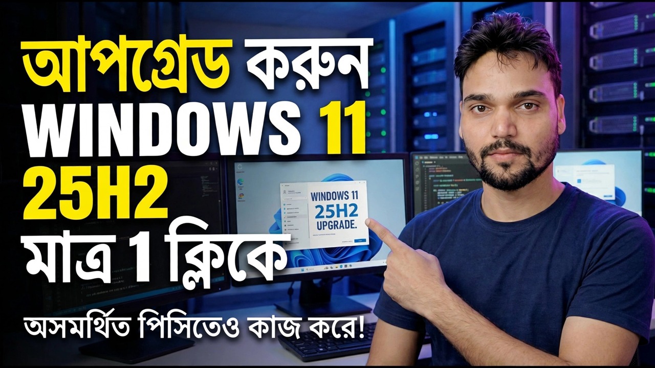 1 ক্লিকে Windows 11 25H2 এ আপগ্রেড করুন