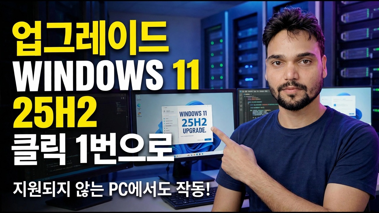 한 번의 클릭으로 Windows 11 25H2로 업그레이드