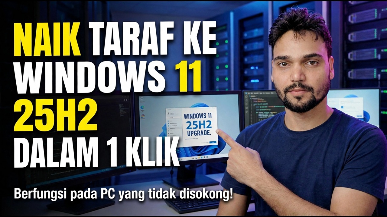 Naik taraf kepada Windows 11 25H2 dalam 1 Klik