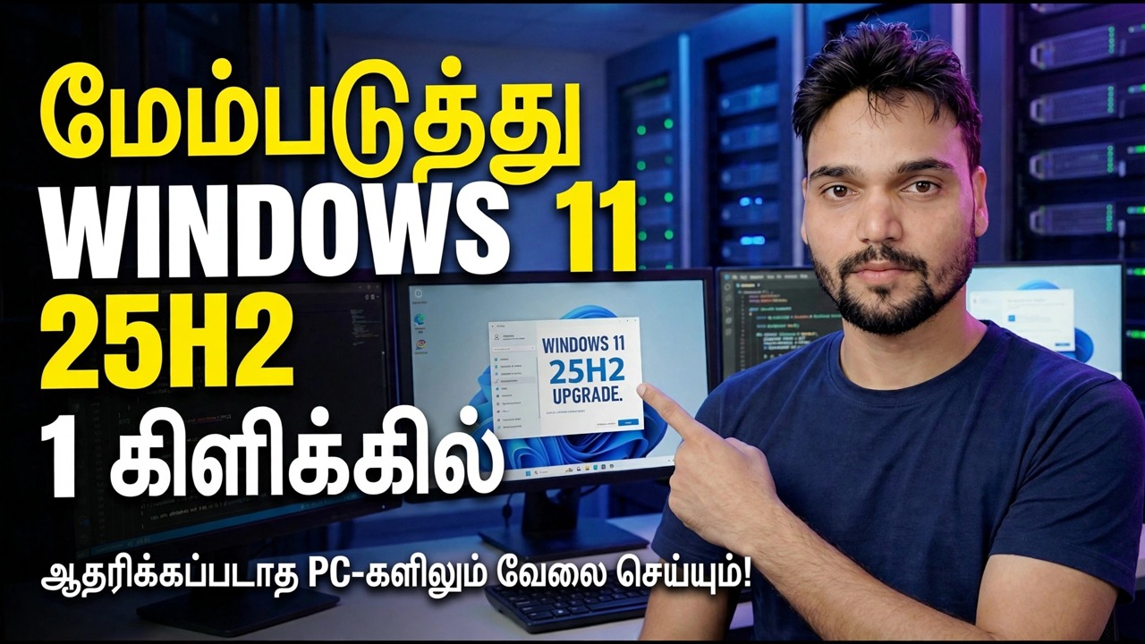 1 கிளிக்கில் Windows 11 25H2 க்கு மேம்படுத்தவும்