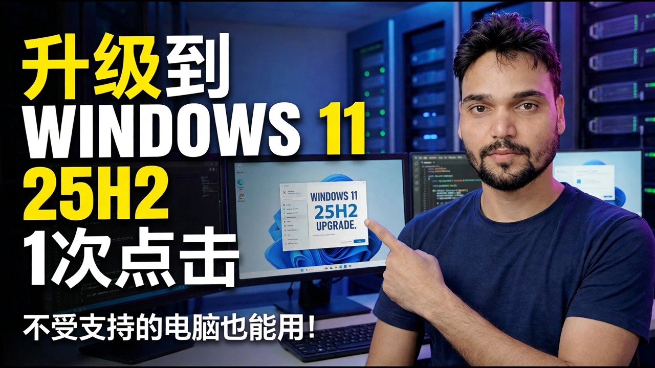 一键升级到 Windows 11 25H2