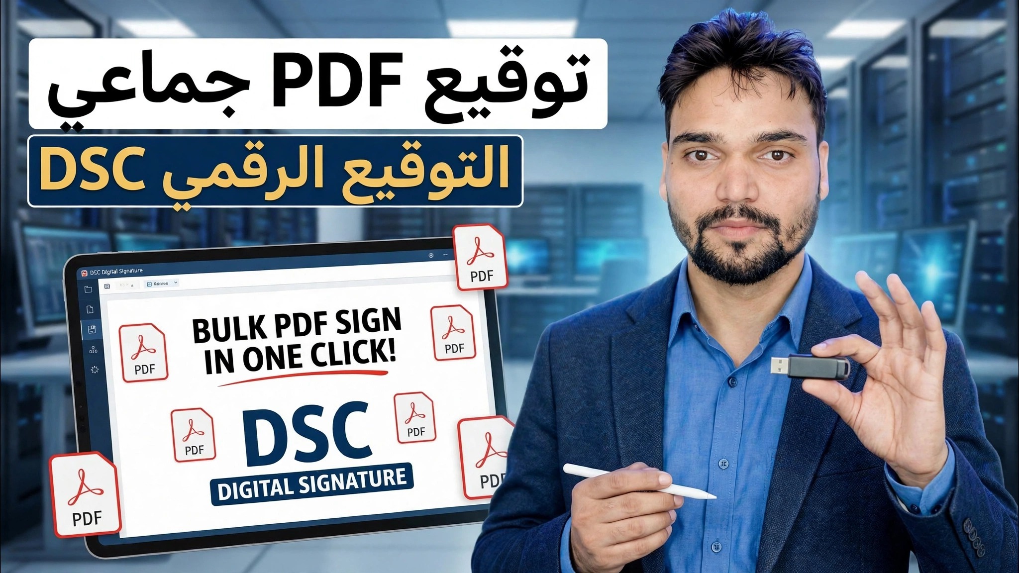 تسجيل الدخول بكميات كبيرة بنقرة واحدة بنقرة واحدة 😳 خدعة التوقيع الرقمي لـ DSC!