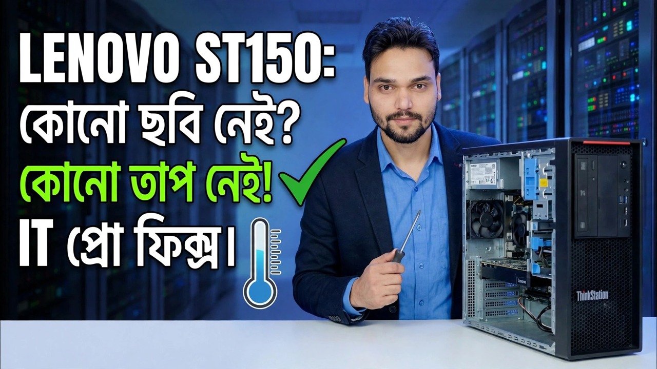 কোন ডিসপ্লে নেই + সিপিইউ হিট নেই 😳 সার্ভার মাদারবোর্ড ডেড?