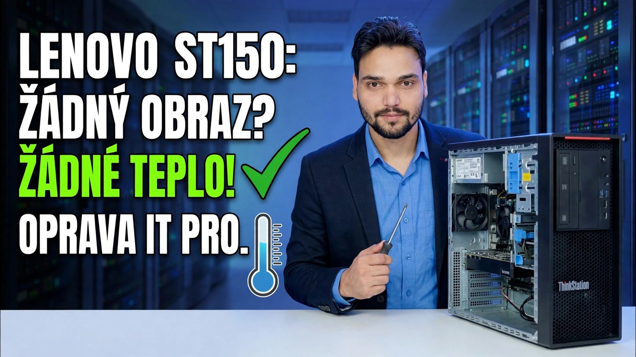 Žádný displej + žádné zahřívání CPU 😳 Základní deska serveru je mrtvá?